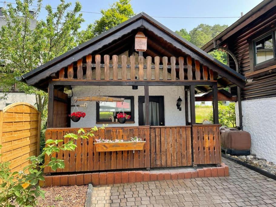 Appartement Zur Wied Oberlahr Esterno foto